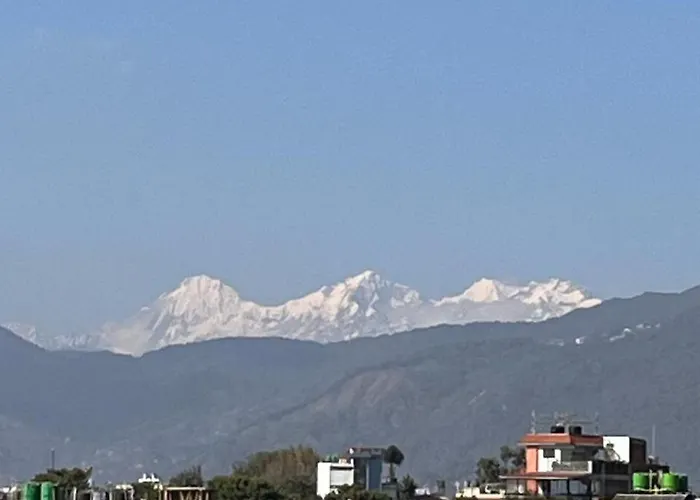 Apartamento Bedroom With Balcony And Boudha Stupa View